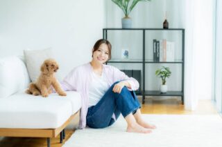 犬との暮らしを快適にするインテリア術