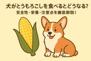 犬がとうもろこしを食べるとどうなる？安全性・栄養・注意点を徹底解説！