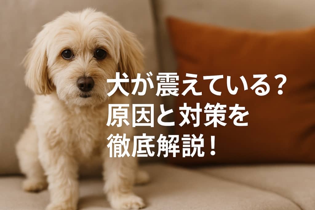 犬が震えている?原因と対策を徹底解説!