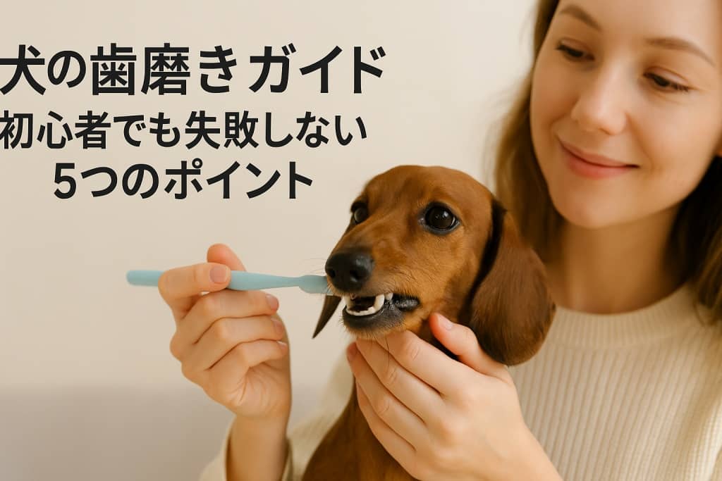 犬の歯磨きガイド|初心者でも失敗しない5つのポイント【体験談つき】