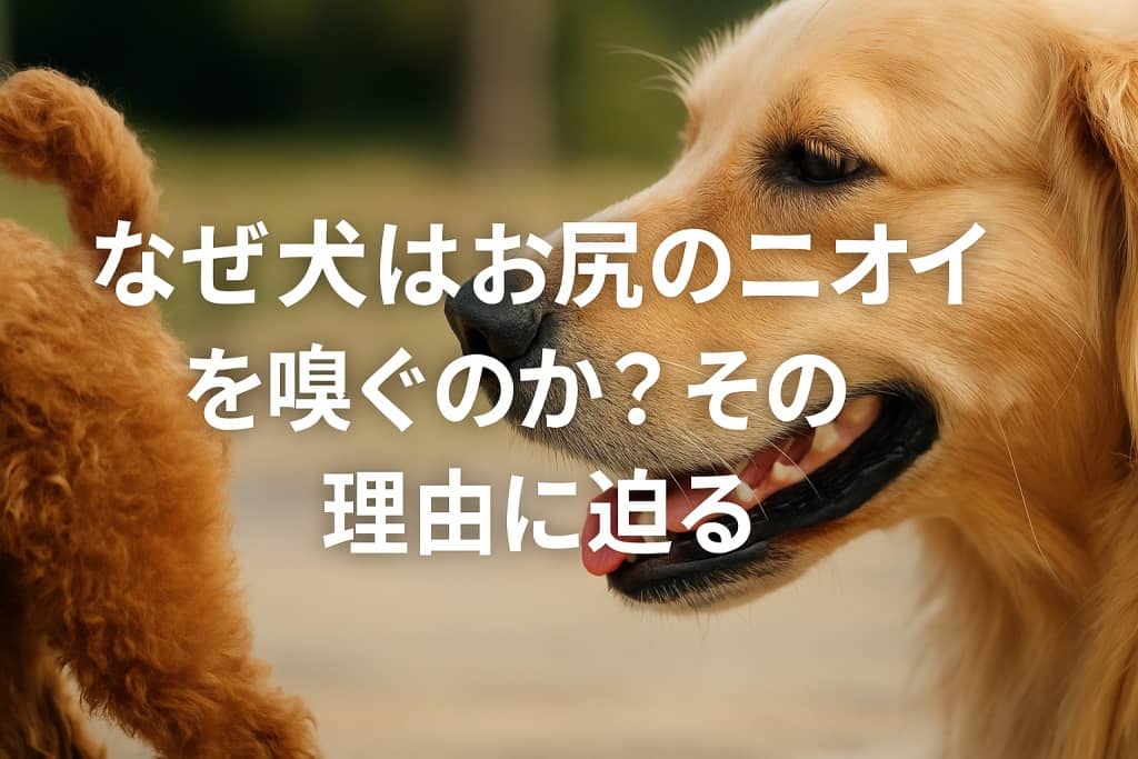 なぜ犬はお尻のニオイを嗅ぐのか?その理由に迫る