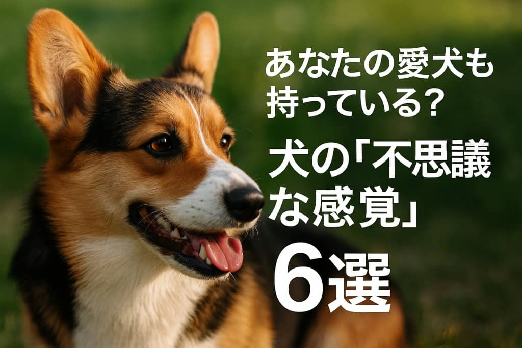 あなたの愛犬も持っている？犬の『不思議な感覚』6選