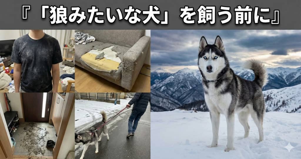 「狼みたいな犬」を飼う前に。法改正の壁と、家庭を守る「賢い選択肢」の話