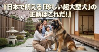 日本で飼える「珍しい超大型犬」の正解はこれだ。レオンベルガーと暮らすための広さ・お金・覚悟